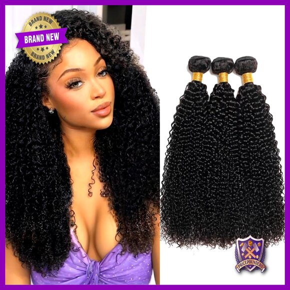 Kinky Curly Human Hair Bundles 14-18 Inch 100% Brazilian Virgin Hair main image 5